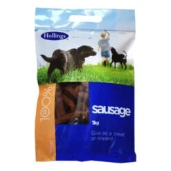 Hollings Natural Dog Treats - Sausage