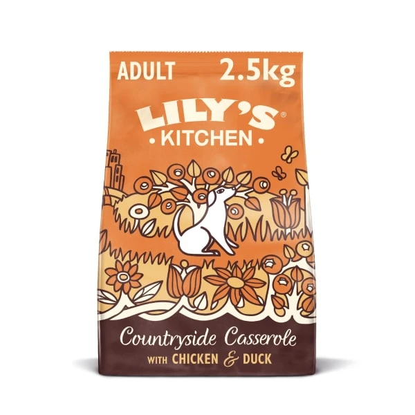 Lily's Kitchen Countryside Casserole Grain-free Adult Dry Dog Food - Chicken & Duck 5 Lily's Kitchen Countryside Casserole Grain-free Adult Dry Dog Food - Chicken & Duck - Image 5