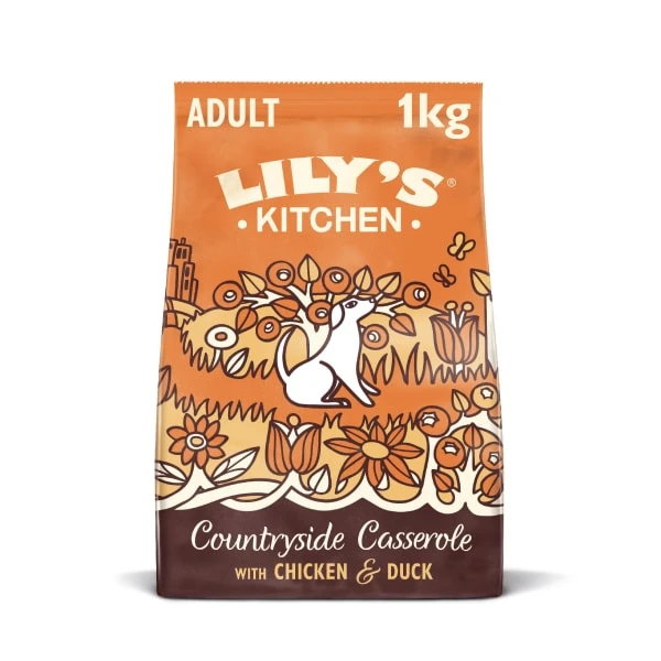 Lily's Kitchen Countryside Casserole Grain-free Adult Dry Dog Food - Chicken & Duck 4 Lily's Kitchen Countryside Casserole Grain-free Adult Dry Dog Food - Chicken & Duck - Image 4