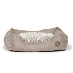 Danish Design Arctic Snuggle Dog Bed - Grey