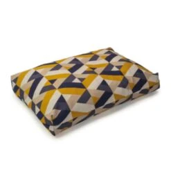 Danish Design Retreat Eco-Wellness Geo Tile Duvet Dog Bed