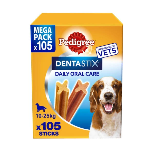 Pedigree Dentastix Daily Oral Care Medium Adult Dental Dog Treats 12 Pedigree Dentastix Daily Oral Care Medium Adult Dental Dog Treats - Image 12