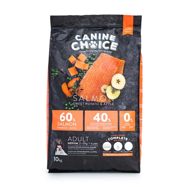 Canine Choice Super Premium Grain-free Medium Adult Dry Dog Food - Salmon 4 Canine Choice Super Premium Grain-free Medium Adult Dry Dog Food - Salmon - Image 4
