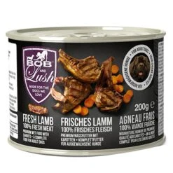 Bob And Lush Hypoallergenic Grain-free Adult Wet Dog Food In Tins – 70% Luscious Lamb