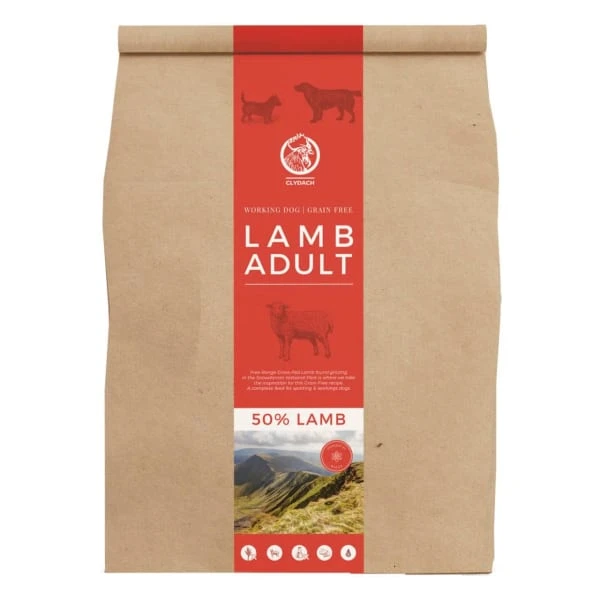 Clydach Working Grain-free Adult Dry Dog Food - Lamb 2 Clydach Working Grain-free Adult Dry Dog Food - Lamb - Image 2