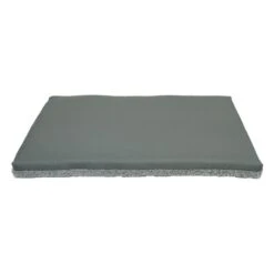 Earthbound Removable Waterproof & Sherpa Dog Cage Mat - Grey