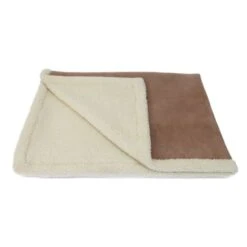 Earthbound Sherpa Pet Blanket - Camel