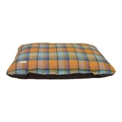Earthbound Tweed Flat Cushion Dog Bed - Orange -ROYAL CANIN Shop I9520968