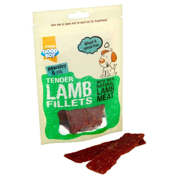 Good Boy Tender Fillets Dog Treats - Lamb 2 Good Boy Tender Fillets Dog Treats - Lamb - Image 2