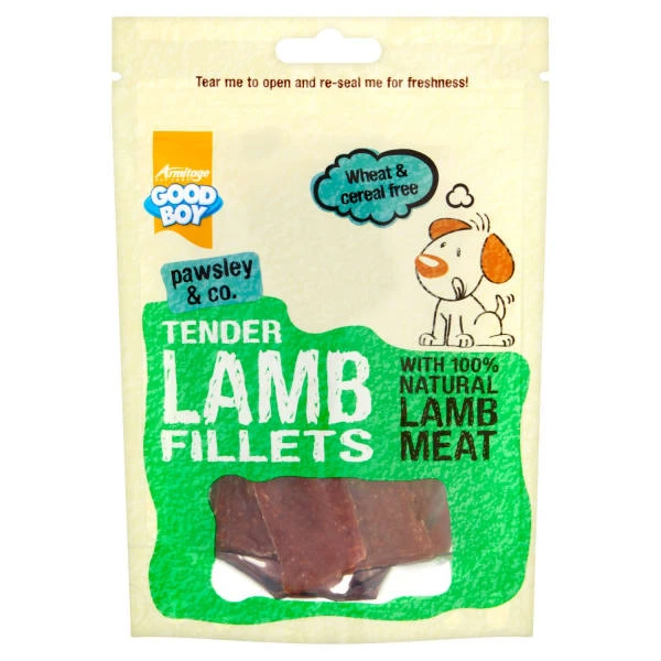 Good Boy Tender Fillets Dog Treats - Lamb 1 Good Boy Tender Fillets Dog Treats - Lamb