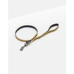 Joules Coastal Dog Lead - Yellow & Navy Blue -ROYAL CANIN Shop I9521715