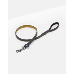 Joules Leather Dog Lead - Navy -ROYAL CANIN Shop I9521716