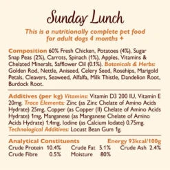 Lily's Kitchen Sunday Lunch Adult Wet Dog Food - Chicken, Potatoes & Peas -ROYAL CANIN Shop I9521894 en 03
