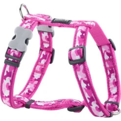 Red Dingo Padded Dog Harness - Camouflage Hot Pink -ROYAL CANIN Shop I9522410