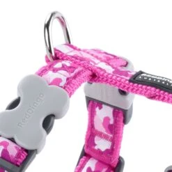 Red Dingo Padded Dog Harness - Camouflage Hot Pink -ROYAL CANIN Shop I9522410 01