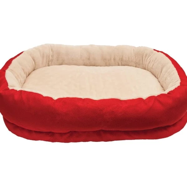 Rosewood 40 Winks Orthopaedic Dog Bed - Red 3 Rosewood 40 Winks Orthopaedic Dog Bed - Red - Image 3