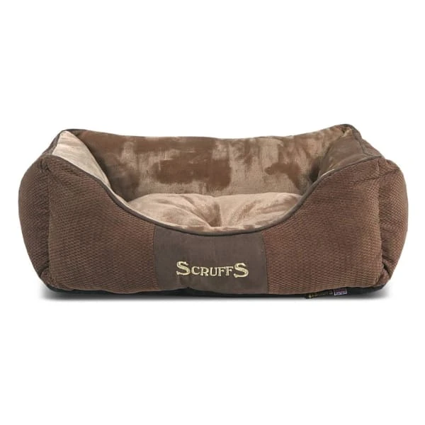 Scruffs Chester Box Dog Bed - Chocolate Brown 5 Scruffs Chester Box Dog Bed - Chocolate Brown - Image 5