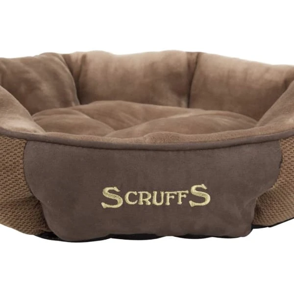Scruffs Chester Box Dog Bed - Chocolate Brown 3 Scruffs Chester Box Dog Bed - Chocolate Brown - Image 3