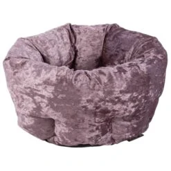 Scruffs Velvet Donut Dog Bed - Purple -ROYAL CANIN Shop I9522634