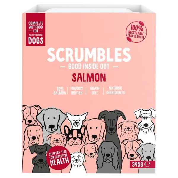 Scrumbles Grain-free Adult Wet Dog Food - Salmon 2 Scrumbles Grain-free Adult Wet Dog Food - Salmon - Image 2