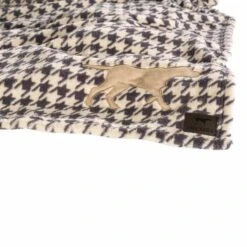 Tall Tails Fleece Dog Blanket - Houndstooth