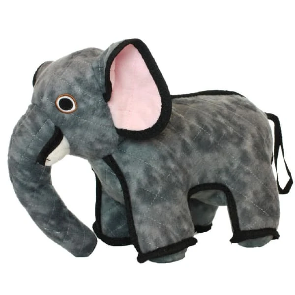 Tuffy Jr Zoo Elephant Dog Toy 2 Tuffy Jr Zoo Elephant Dog Toy - Image 2