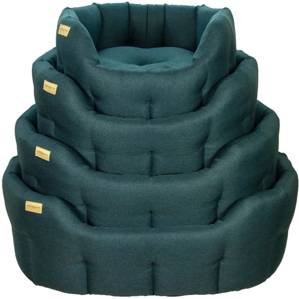 Earthbound Classic Morland Dog Bed - Breton Blue 1 Earthbound Classic Morland Dog Bed - Breton Blue