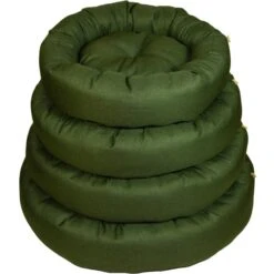 Earthbound Morland Donut Cat Bed - Green