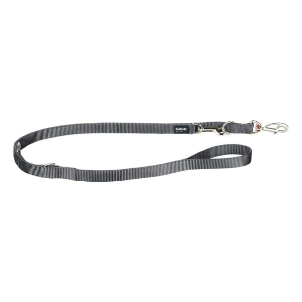 Red Dingo Classic Training Dog Lead - Grey 2 Red Dingo Classic Training Dog Lead - Grey - Image 2