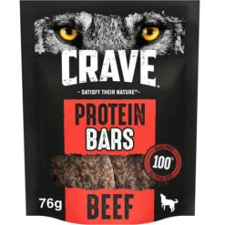Crave Grain-free Protein Bars Dog Treats - Beef -ROYAL CANIN Shop I9530842