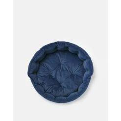 Joules Chesterfield Dog Bed - Navy -ROYAL CANIN Shop I9637396 en 02