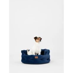 Joules Chesterfield Dog Bed - Navy -ROYAL CANIN Shop I9637396 en 06