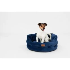 Joules Chesterfield Dog Bed - Navy -ROYAL CANIN Shop I9637396 en 10
