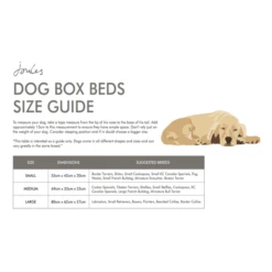 Joules Bee Print Box Dog Bed -ROYAL CANIN Shop I9637423 en 09