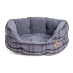 Petface Tweed Oval Dog Bed - Grey 7 Petface Tweed Oval Dog Bed - Grey -ROYAL CANIN Shop I9647291