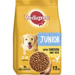 Pedigree Medium Puppy And Junior Dry Dog Food - Chicken & Rice -ROYAL CANIN Shop I9650446