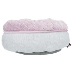 Trixie Junior Round Dog Bed - Light Grey/Light Lilac -ROYAL CANIN Shop I9658332 en 02