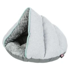 Trixie Junior Cave Round Dog Bed - Light Grey/Mint -ROYAL CANIN Shop I9658334 en 02