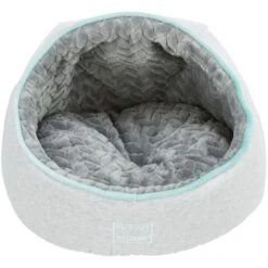 Trixie Junior Cave Dog Bed - Light Grey/Mint -ROYAL CANIN Shop I9658335