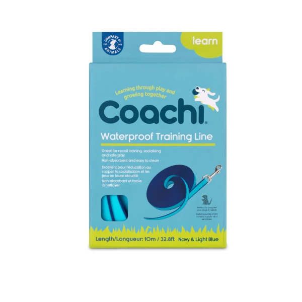 Coachi Waterproof Training Line For Dogs - Navy & Blue 8 Coachi Waterproof Training Line For Dogs - Navy & Blue - Image 8