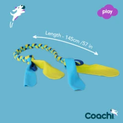 Coachi Tuggi Tug Toy For Dogs - Navy, Lime & Light Blue -ROYAL CANIN Shop I9659291 en 06